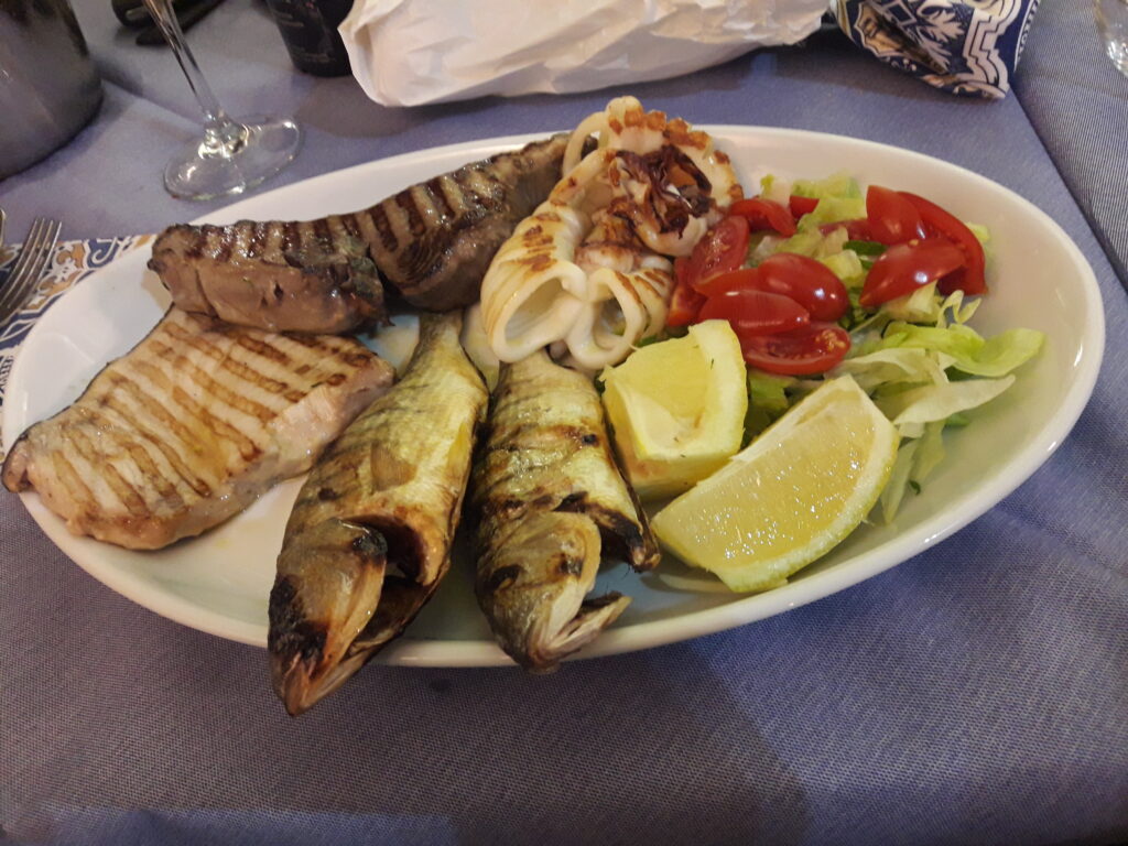 grigliata mista di pesce